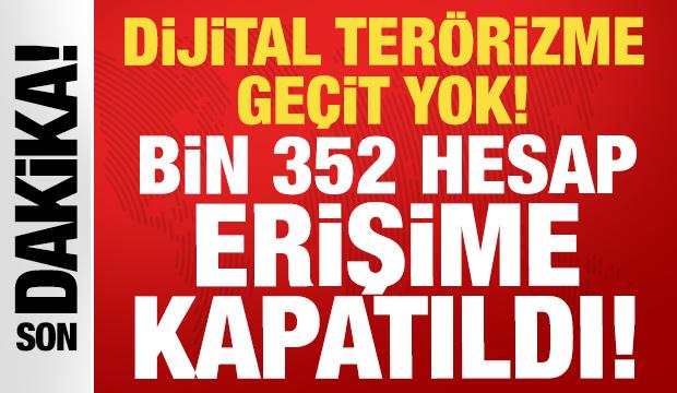 FETÖ'nün dijital ağına büyük darbe: Bin 352 hesaba daha erişim engeli