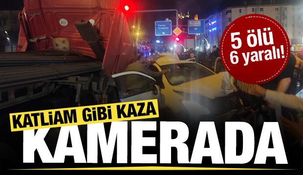 Giresun'da 5 kişinin öldüğü, 7 kişinin yaralandığı katliam gibi kaza kemerada