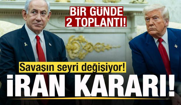 İran-ABD savaşının seyri değişiyor! Bir günde iki toplantı! 'Çok farklı olacak' tehdidi!