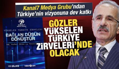 Kanal7 Medya Grubu'nun düzenlediği Yükselen Türkiye Zirveleri'nin 2'ncisi için geri sayım