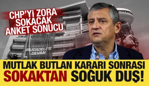 Mutlak butlan kararı sonrası dikkat çeken anket: Özgür Özel şoke olacak! 