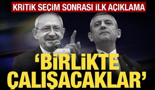 Özgür Özel'in Grup Başkanı seçilmesine Kılıçdaroğlu cephesinden ilk açıklama