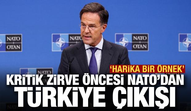 Rutte'den T&uuml;rkiye &ouml;vg&uuml;s&uuml;: Harika bir &ouml;rnek
