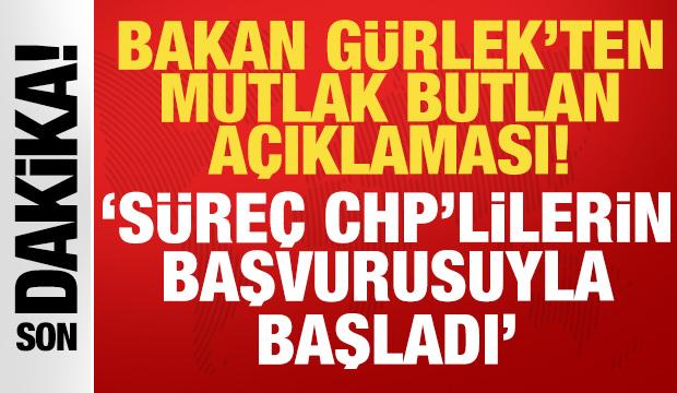 Son dakika... Adalet Bakanı Akın Gürlek'ten 