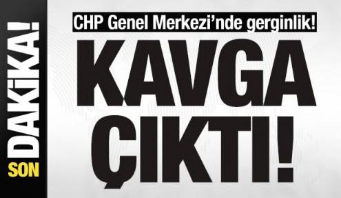 Son dakika: CHP Genel Merkezi'nde gerginlik! Kavga çıktı!