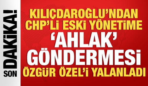 Son dakika: Kılıçdaroğlu: Partide ahlaki değerleri düzeltmemiz lazım
