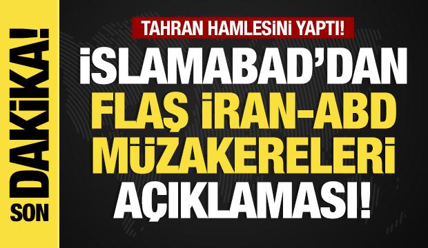 Son dakika... Pakistan: İran'ın revize edilmiş teklifi ABD'ye iletildi!