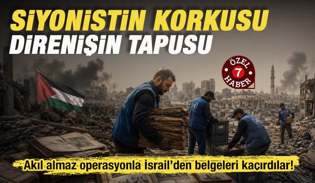 Tarihi kurtarma operasyonu: Filistin'in hafızası İsrail'in elinden böyle kaçırıldı