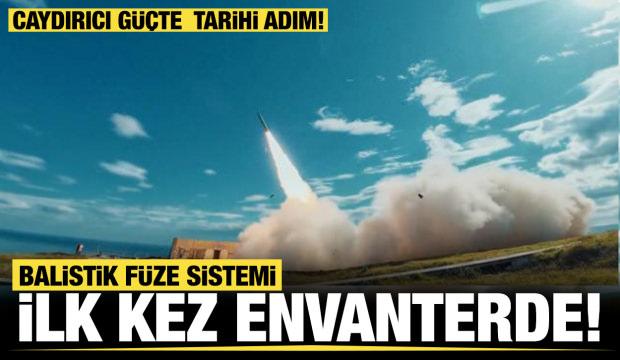 T&uuml;rkiye TAYFUN Blok 2 balistik f&uuml;zesini devreye soktu! 
