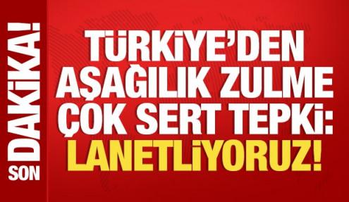 Türkiye'den İsrailli bakana sert tepki: Lanetliyoruz!