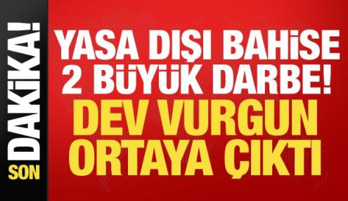 Yasa dışı bahise 2 büyük darbe! Bakan Gürlek duyurdu: 18,3 milyar TL’lik ağ deşifre oldu