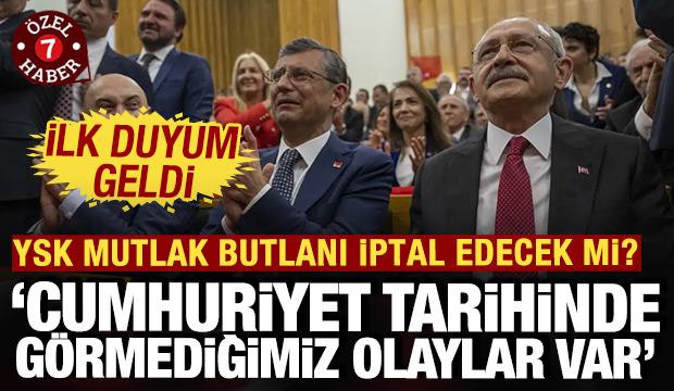 YSK mutlak butlanı iptal edecek mi? 'Cumhuriyet tarihinde görmediğimiz olaylar var'