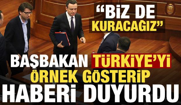 Başbakan, Türkiye'yi örnek verip duyurdu: Biz de kuruyoruz!