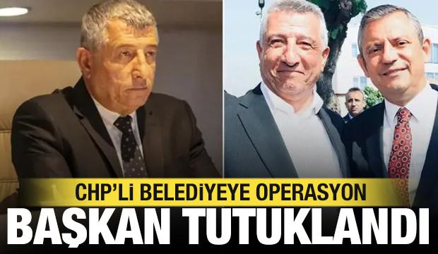 CHP'li G&uuml;zelbah&ccedil;e Belediyesi'ne operasyon: Belediye Başkanı ve imar m&uuml;d&uuml;r&uuml; tutuklandı