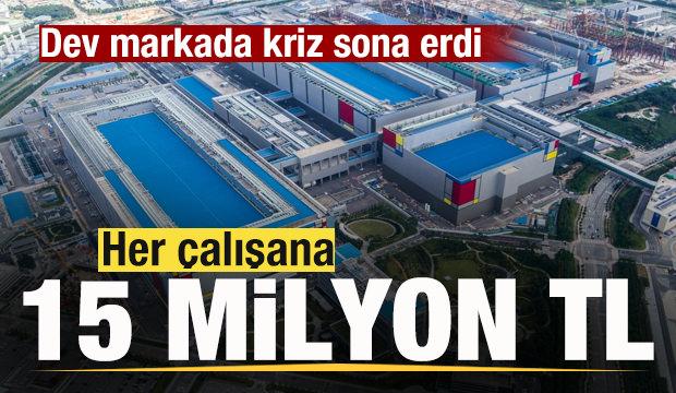 Dev markada anlaşma sağlandı! Her çalışana 340 bin dolar ikramiye