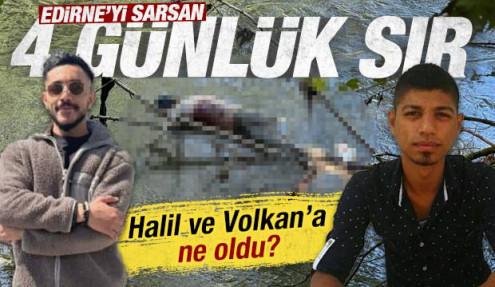 Edirne'de acı son: 4 gündür aranan 2 arkadaşın cansız bedeni nehirde bulundu
