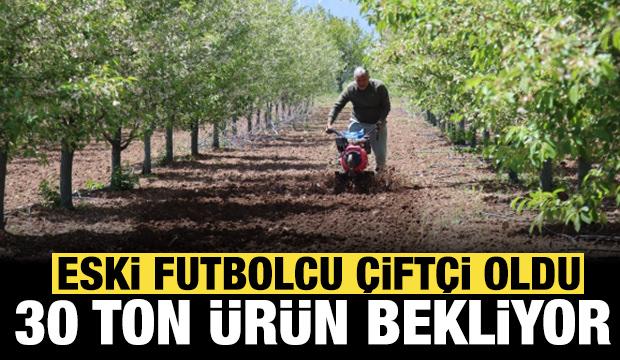 Eski futbolcu hobi diye başladı şimdi 11 dönüm arazide tarım yapıyor!