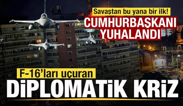 F-16'ları uçuran kriz! Savaştan bu yana bir ilk! Putin konuştu! Cumhurbaşkanı yuhalandı