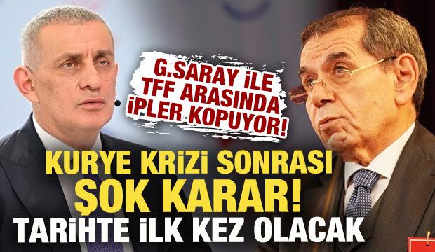 Galatasaray ile TFF arasında ipler kopuyor! Yeni sezon başlamadan soğuk r&uuml;zgarlar esecek