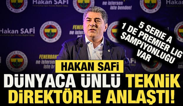Hakan Safi &uuml;nl&uuml; teknik direkt&ouml;rle anlaştı! 5 Serie A 1 de Premier Lig şampiyonluğu var