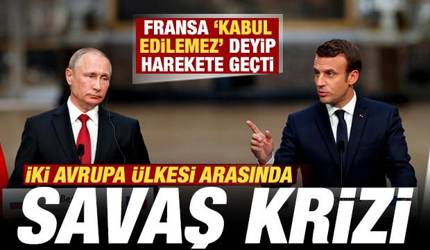 İki Avrupa ülkesi arasında savaş krizi! Fransa 'kabul edilemez' deyip harekete geçti