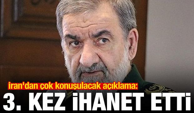 İran'dan çarpıcı açıklama: Trump üçüncü kez ihanet etti