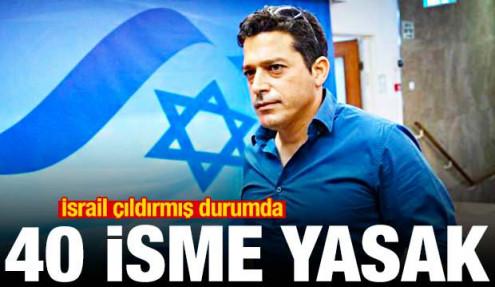 İsrail 40 aktivisti kara listeye aldı