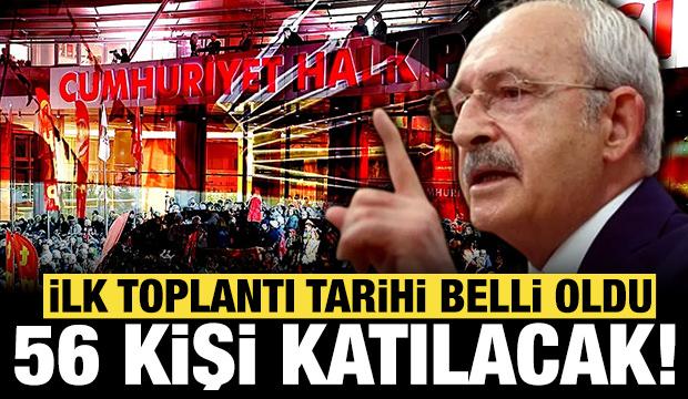 Kemal Kılıçdaroğlu başkanlığındaki ilk toplantı belli oldu: 56 kişi katılacak