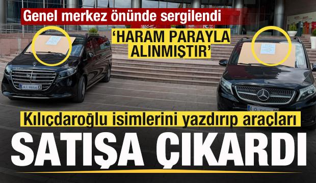 Kılıçdaroğlu iki aracı satışa çıkardı! Gündem olan kare! 'Haram parayla alınmıştır'