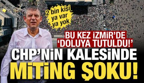 Özgür Özel hüsrana uğradı: CHP'nin 'kalesinde' istediğini alamadı, meydan boş kaldı