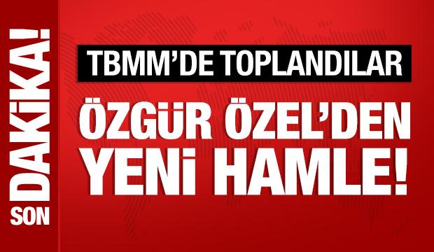 Özgür Özel'den yeni hamle: CHP MYK’yı topladı!