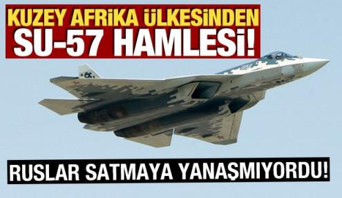 Ruslar satmaya yanaşmıyordu! Kuzey Afrika ülkesinden Su-57 hamlesi