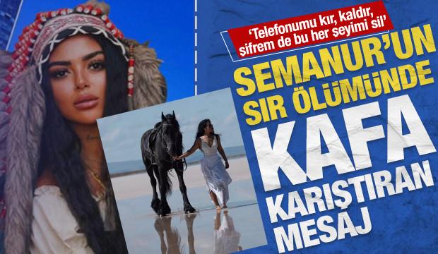 Semanur Arslan&rsquo;ın sır &ouml;l&uuml;m&uuml;nde telefon kilidi aşılamadı, dosya kapandı