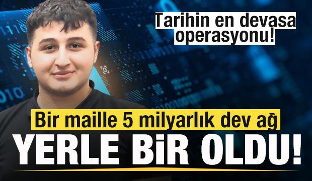 Tarihin en devasa operasyonu! Bir maille 5 milyarlık dev ağ yerle bir oldu! 