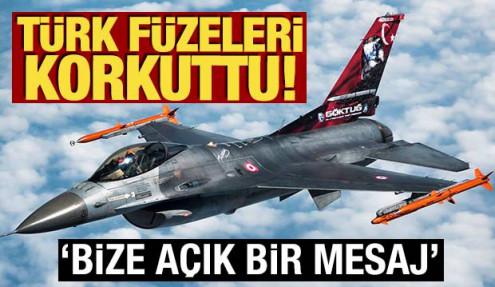 Türk füzeleri korkuttu! 'İsrail'e verilen açık bir mesaj'