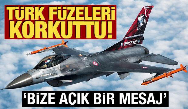 Türk füzeleri korkuttu! 'İsrail'e verilen açık bir mesaj'