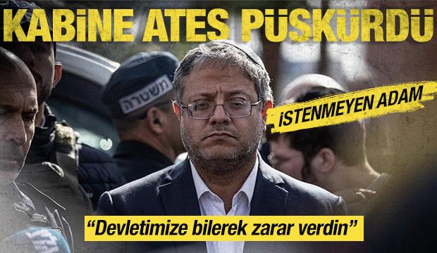 Yağlı urganlıyı dünyadan sonra İsrail kabinesi de istenmeyen adam ilan etti 