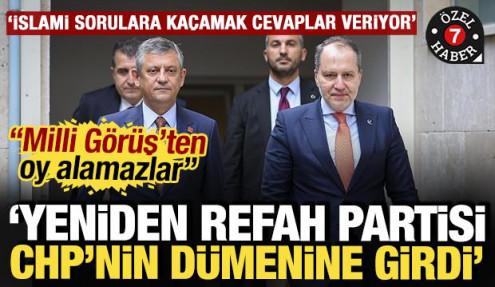 Yeniden Refah, CHP'nin dümenine girdi: 'İslami sorulara kaçamak cevaplar veriyor'
