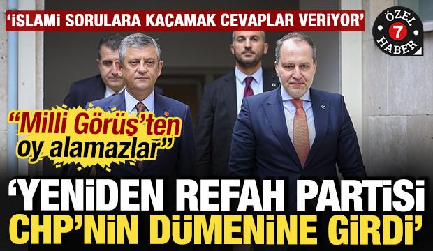 Yeniden Refah, CHP'nin dümenine girdi: 'İslami sorulara kaçamak cevaplar veriyor'