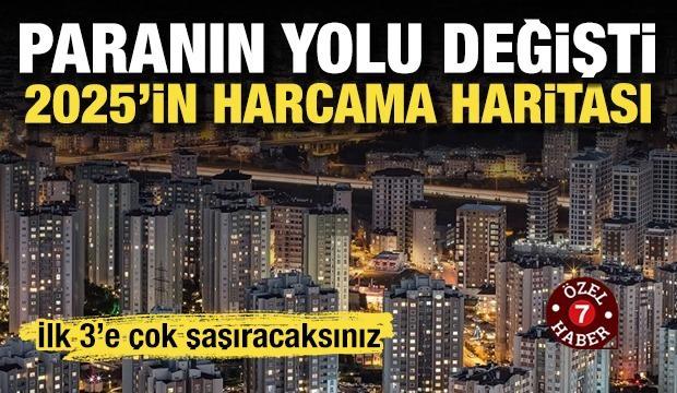 2025 harcama haritası netleşti: İşte paranın gittiği ilk üç kalem!
