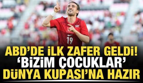 ABD'de ilk zafer geldi! 'Bizim Çocuklar' Dünya Kupası'na hazır