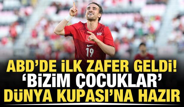 ABD'de ilk zafer geldi! 'Bizim Çocuklar' Dünya Kupası'na hazır