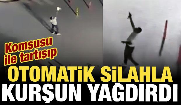Adana'da komşusu ile tartışan şahıs, bah&ccedil;eye &ccedil;ıkıp kurşun yağdırdı
