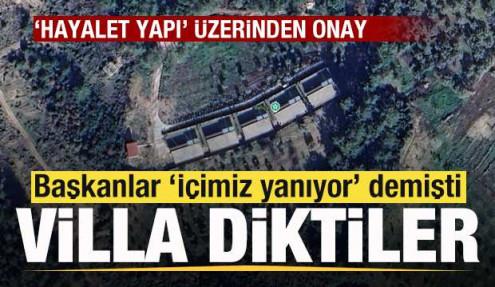 Başkanlar 'İçimiz yanıyor' demişti! Belediyeden skandal! Hayalet yapı üzerinden onay