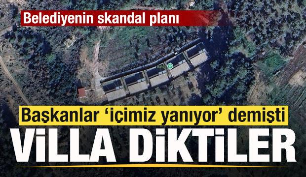 Başkanlar 'İçimiz yanıyor' demişti! Belediyeden skandal! Hayalet yapı üzerinden onay