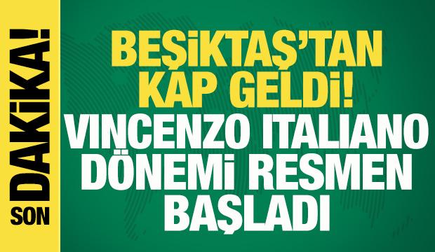 Beşiktaş'tan KAP geldi! Vincenzo Italiano dönemi resmen başladı