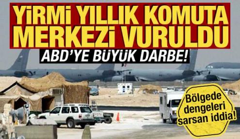 Bölgede dengeleri sarsan iddia! Yirmi yıllık komuta merkezi vuruldu