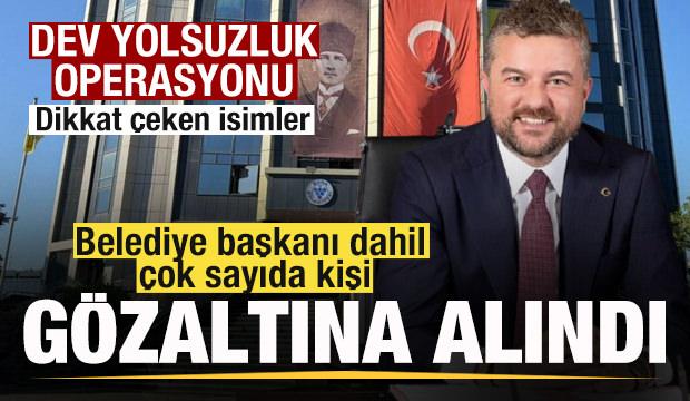 Buca Belediyesi'ne operasyon! Başkan dahil &ccedil;ok sayıda kişi g&ouml;zaltına alındı! 