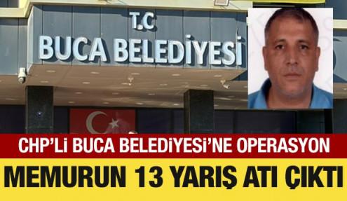Buca Belediyesi'ne yolsuzluk operasyonu: Memurun 13 yarış atı çıktı