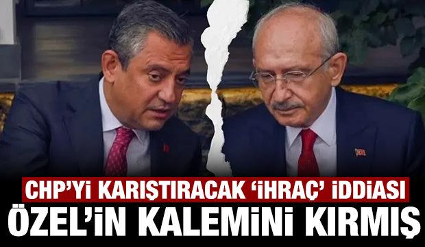 CHP'yi altüst edecek iddia: Kılıçdaroğlu Özgür Özel'in kalemini kırmış!